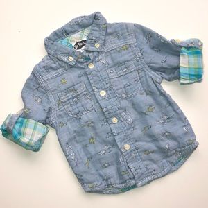 Dr Seuss Long-sleeve button-up Shirt